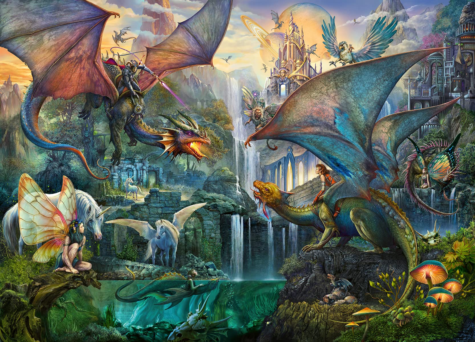 Ravensburger 16721 Dragon Forest 9000 Pieces