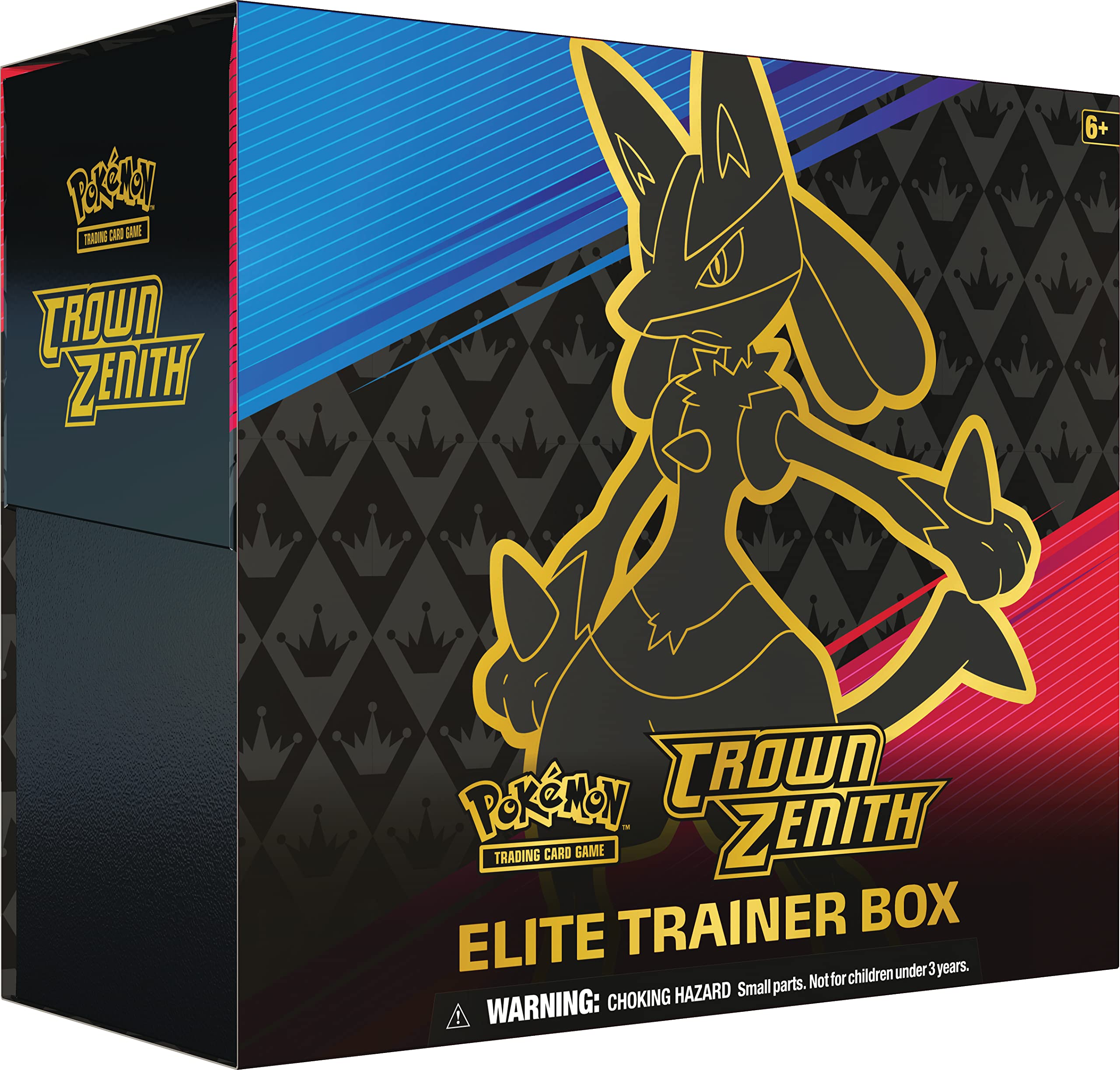 Pokémon TCG: Zenit der Könige Top-Trainer-Box (10 Boosterpacks & Premium-Zubehör)