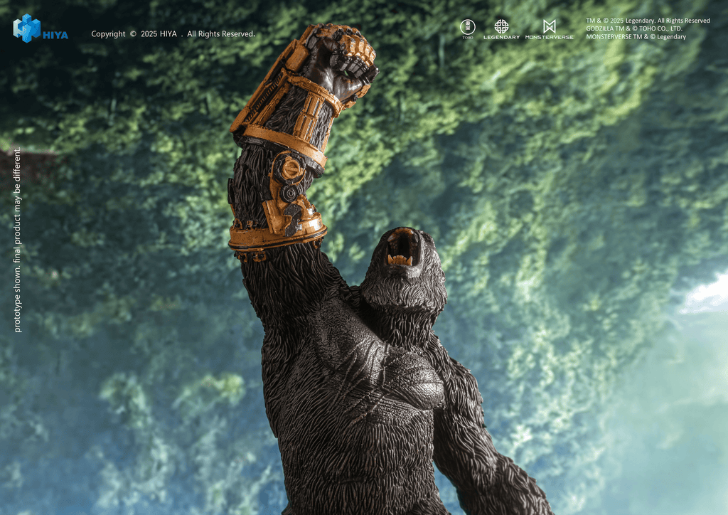 HIYA Stylist Series None Scale 8.7 Inch Godzilla x Kong The New Empire Kong B.E.A.S.T. Glove Version PVC statue