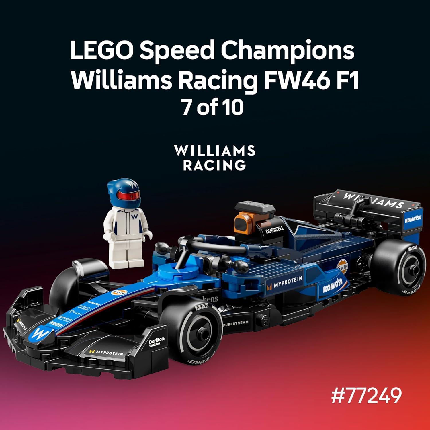 Lego Speed Champions - Ultimate Formula 1 Collector's Pack - Contains 10 F1 Sets - Includes Exclusive Poster #66802