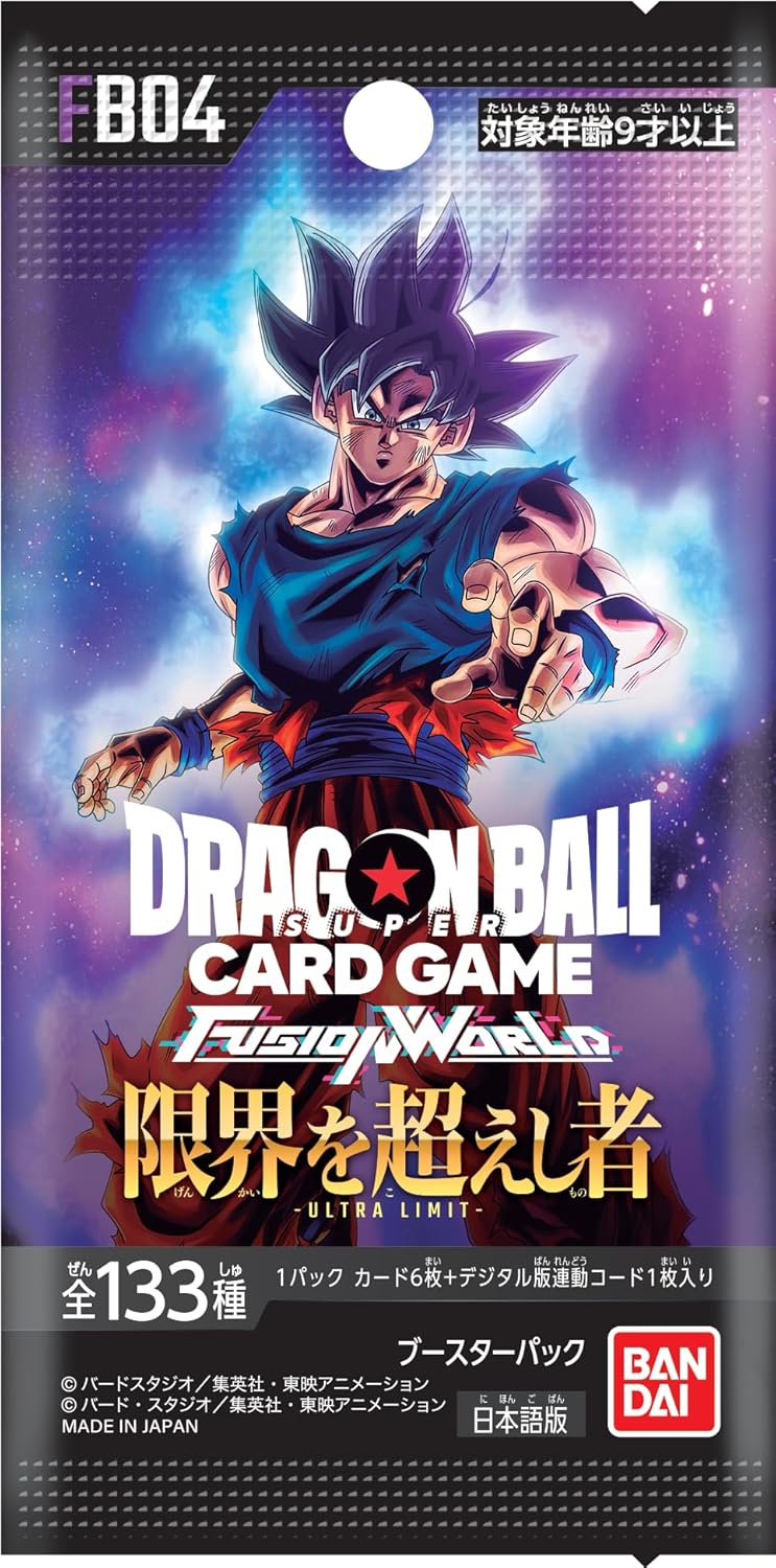 Dragon Ball Super TCG: (1 Case) Fusion World Ultra Limit BOX [FB04] - NEW (2024/11/08)