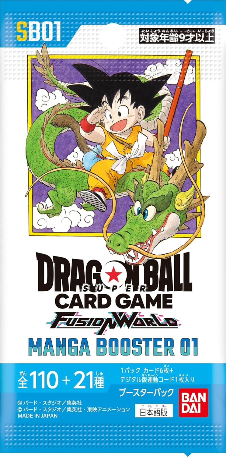 Dragon Ball Super TCG: (1 Case) MANGA BOOSTER 01 [SB01] - NEW (2025/06/28)