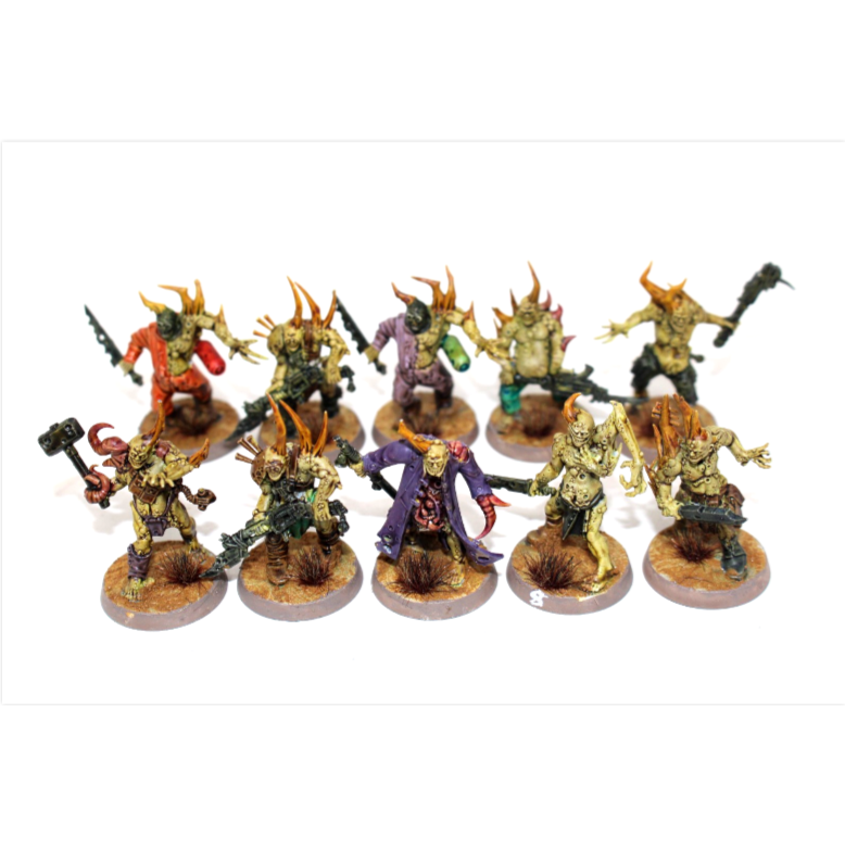 Warhammer Deathguard Poxwalkers Well Painted JYS61