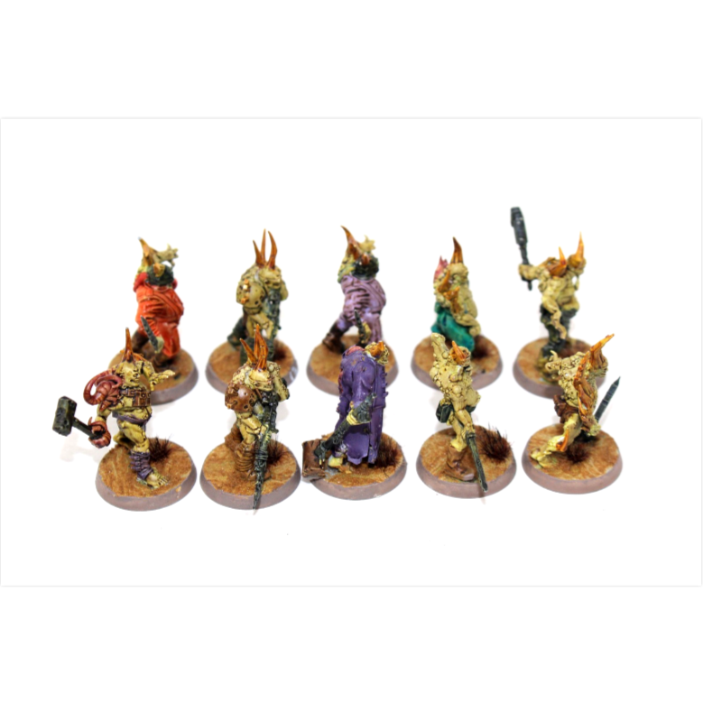 Warhammer Deathguard Poxwalkers Well Painted JYS61