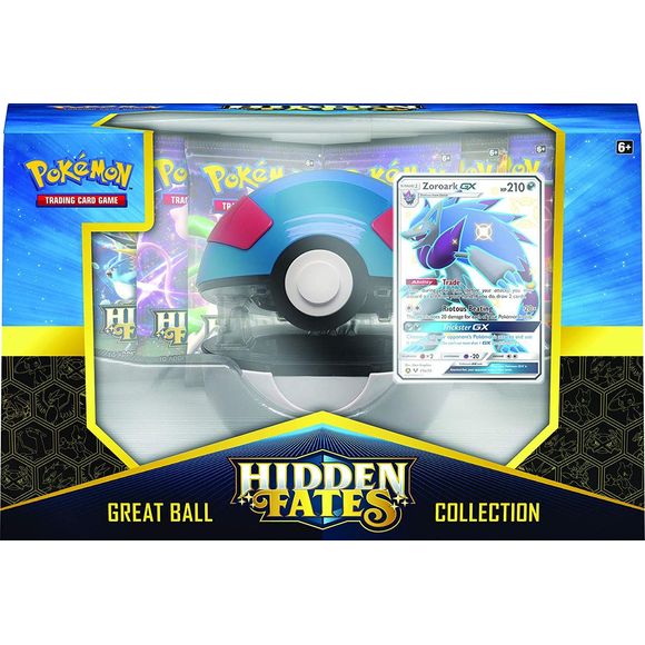 Pokemon TCG: Hidden Fates Poke Ball Collection (One Random)