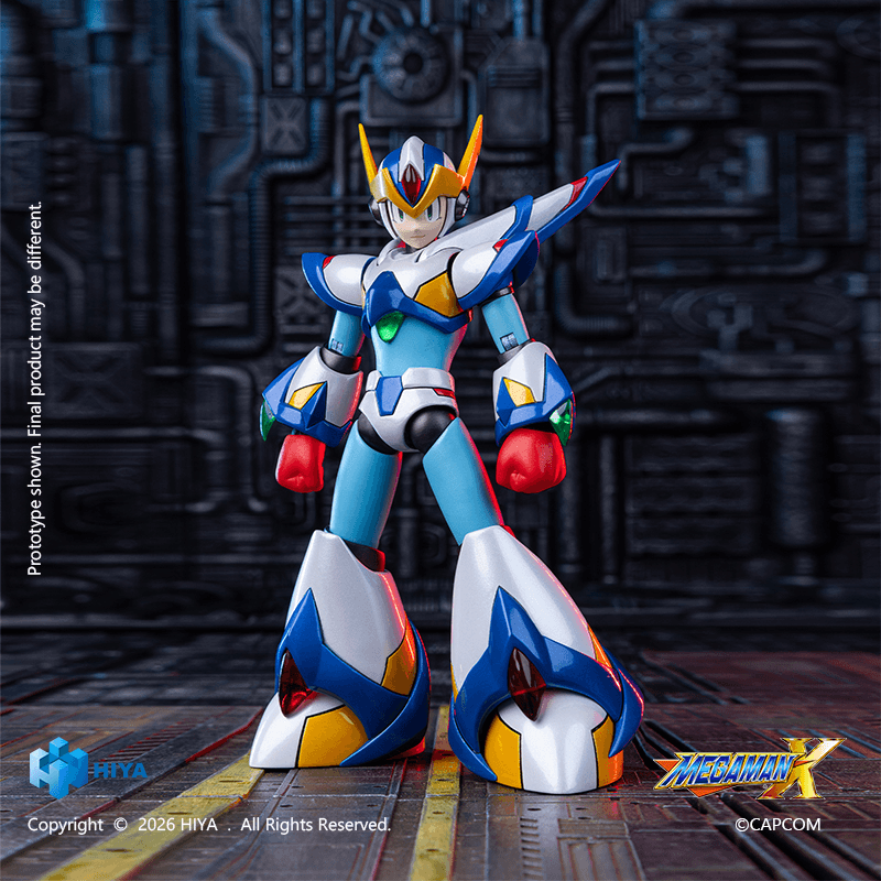 None Scale 6 Inch Mega Man X series X Falcon Armor Version Action Figure