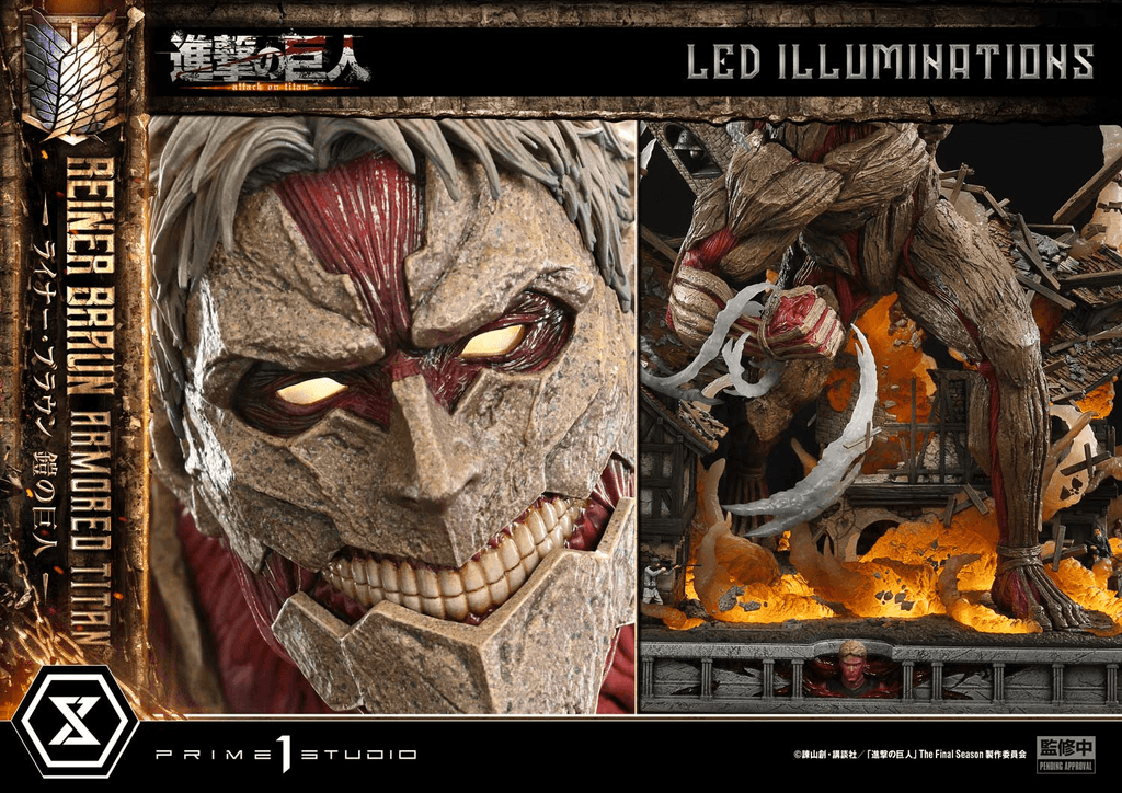 Ultimate Diorama Masterline TV animation Attack on Titan Reiner Braun Armored Titan Bonus Version