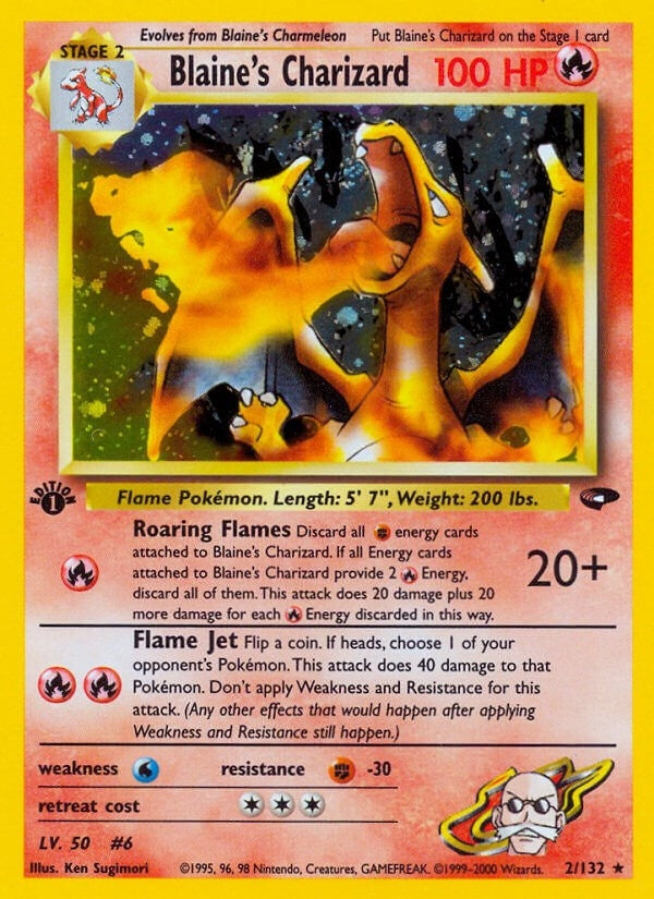 Blaines Glurak (002/132) (G2)