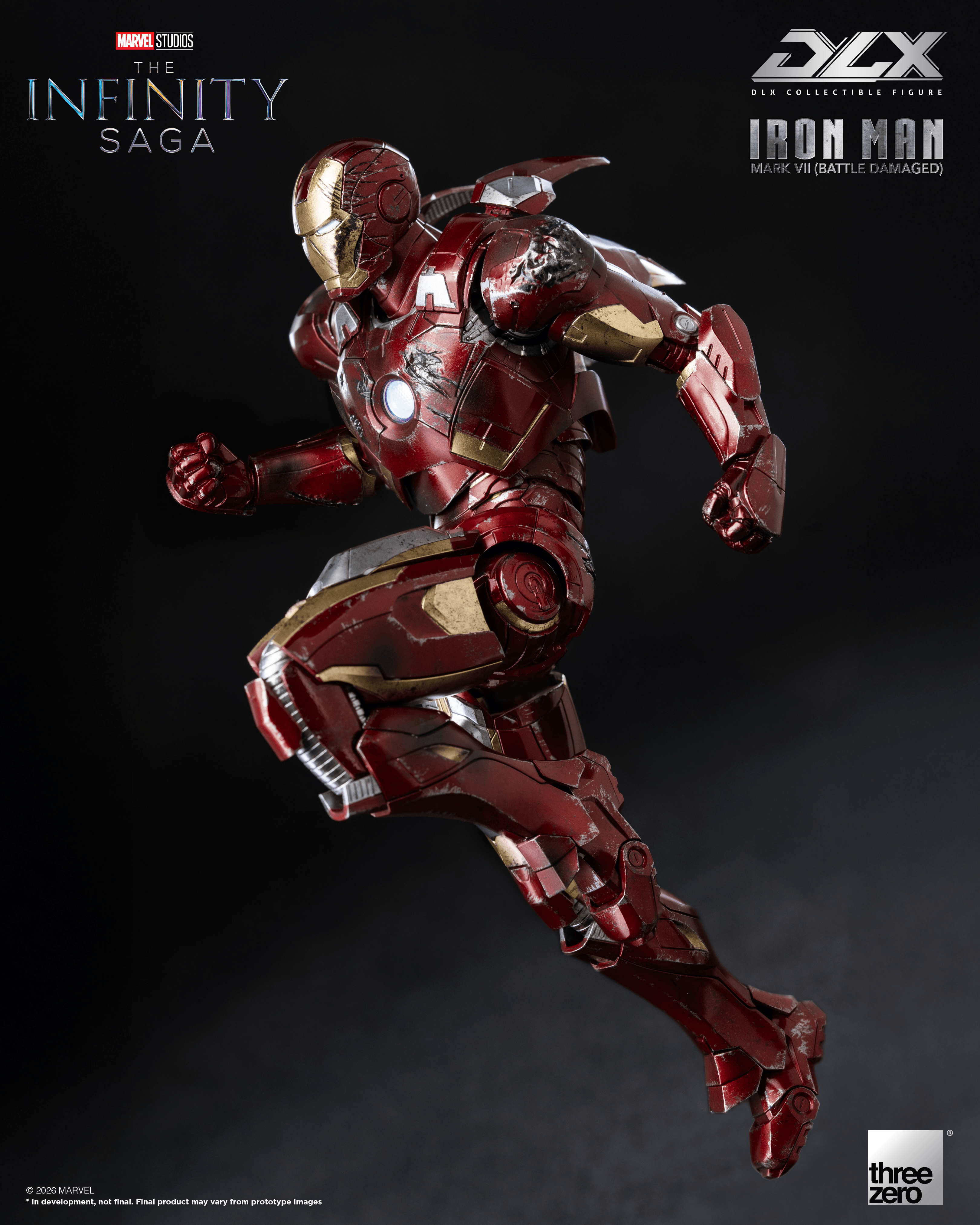 DLX Iron Man Mark 7 (Battle Damaged)