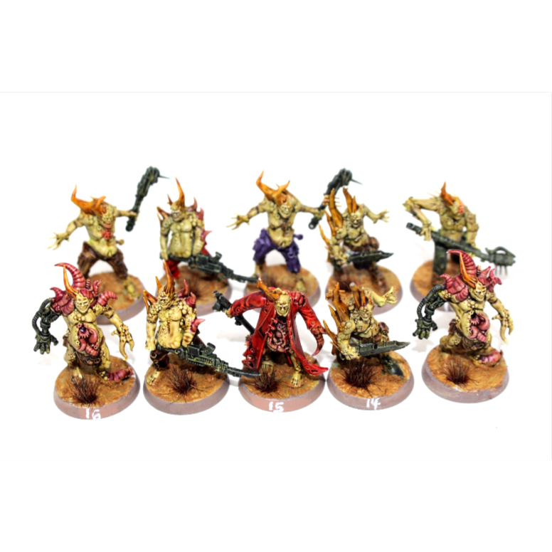 Warhammer Deathguard Poxwalkers Well Painted JYS62