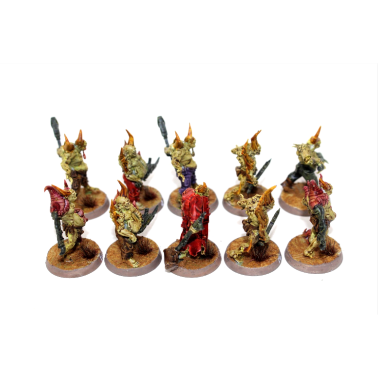 Warhammer Deathguard Poxwalkers Well Painted JYS62