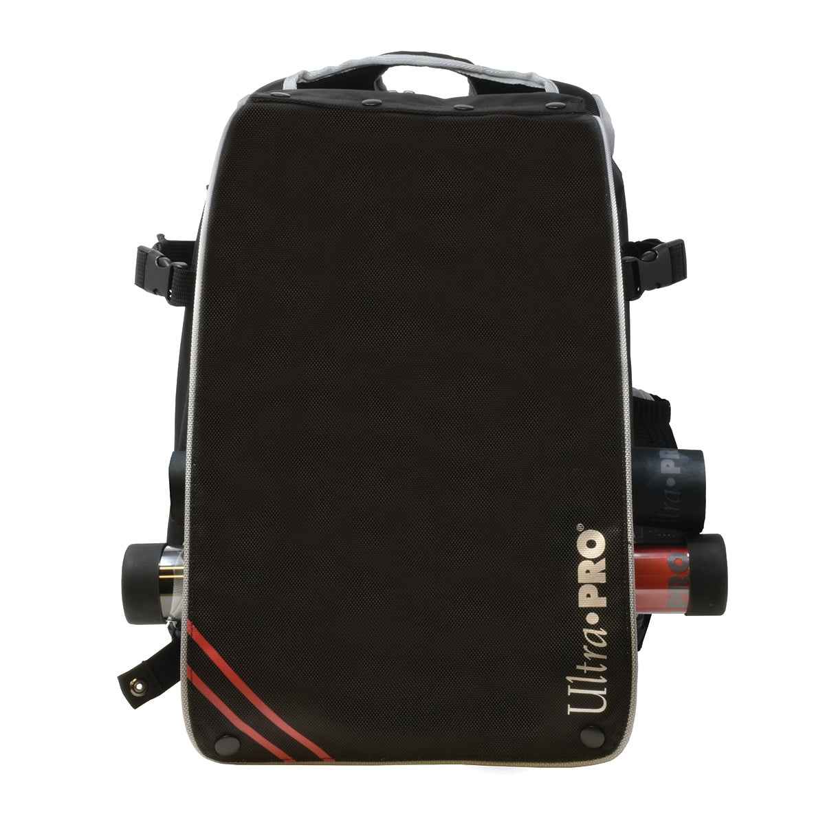 Black Citadel Backpack with Silver Trim