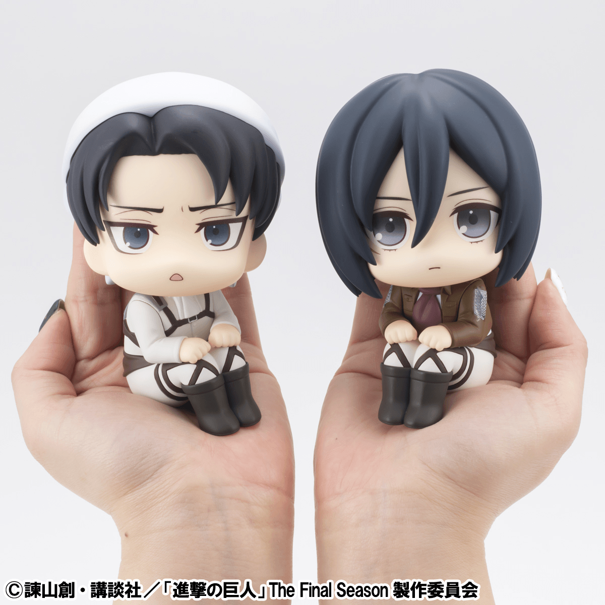 Lookup Attack on Titan Levi Cleaning up Ver. &amp; Mikasa Ackerman set【with gift】
