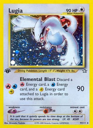 Lugia/111 - Neo Genesis 1st Edition Holofoil