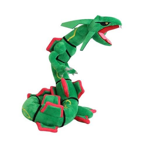 POKEMON GREEN RAYQUAZA PLUSH 45CM