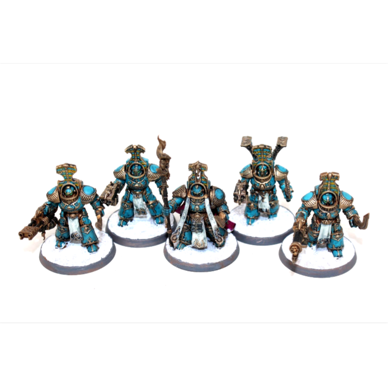 Warhammer Thousand Sons Occult Terminators Well Painted JYS63