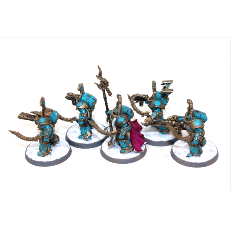 Warhammer Thousand Sons Occult Terminators Well Painted JYS63
