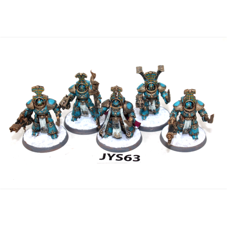 Warhammer Thousand Sons Occult Terminators Well Painted JYS63