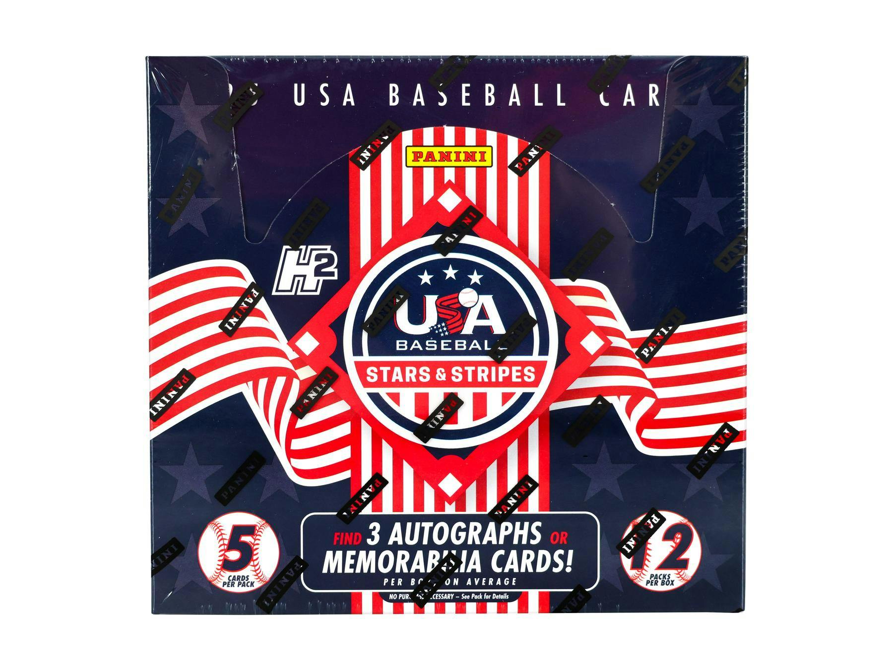 2025 Panini USA Stars and Stripes H2 Baseball Hobby Box