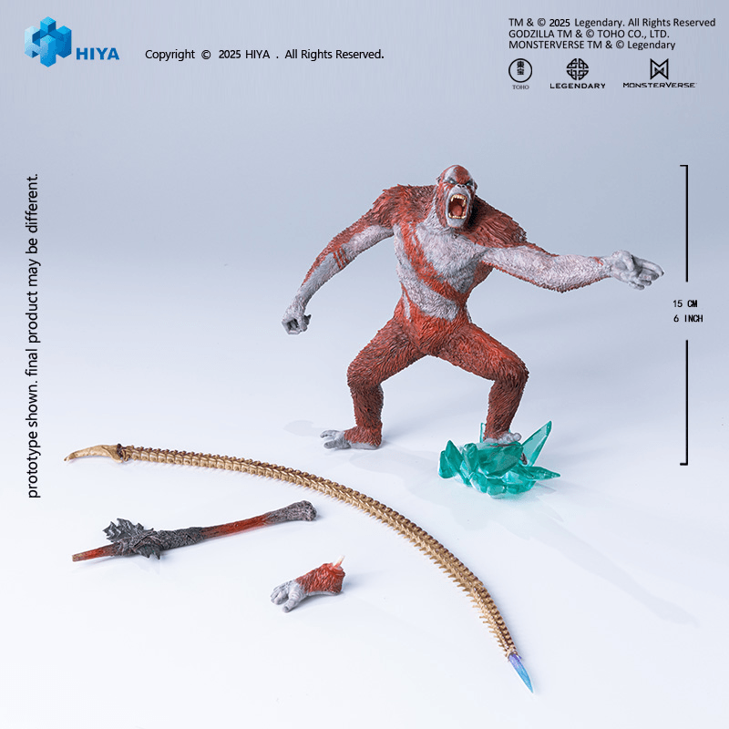 Godzilla x Kong The New Empire Skar King PVC statue