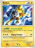 Raikou (Shiny) - Call of Legends (CL)