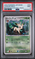 PSA 9 LEAFEON-HOLO REGIGIGAS LV.X COLL. PACK