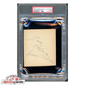 Jack Hollander (Rocky) and Susan Melvin Signed Auto Album Page - PSA/DNA