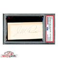 Civil War General Jeremiah McLain Rusk Signed Autographed Card - PSA/DNA
