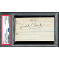 Singer Buddy Clark (d.1949) Signed Cut Autograph PSA/DNA