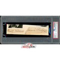 Grant Mitchell & Warner Baxter Signed Cut Autograph PSA/DNA