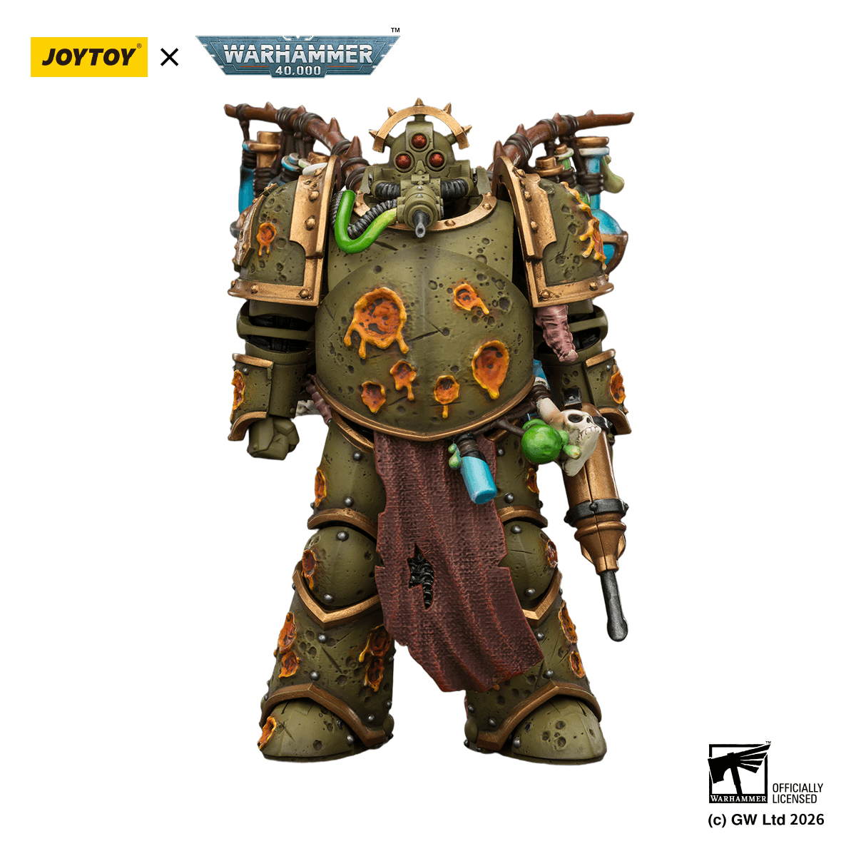 Death Guard Biologus Putrifier with Injector Pistol and Hyper Blight Grenades
