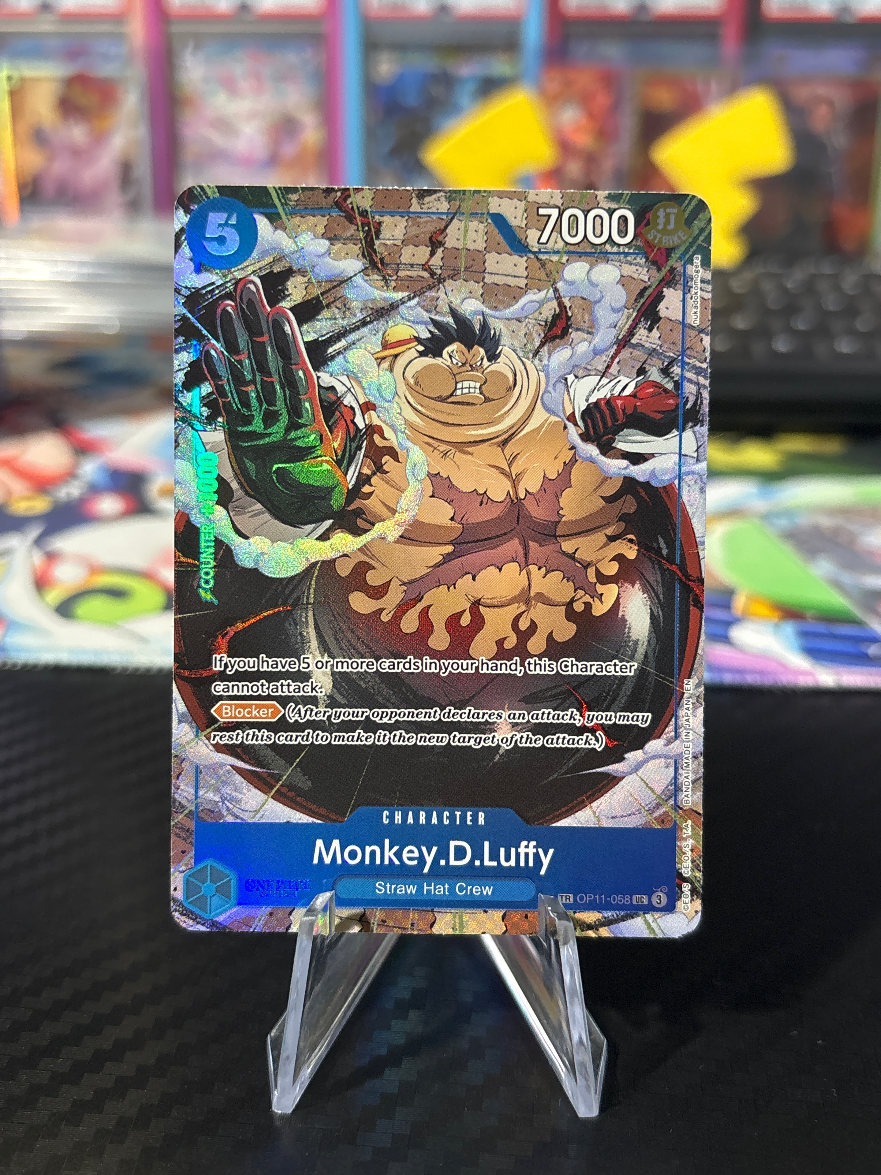 Monkey D Luffy (TR) - OP11-058 (OP13 English) - One Piece - NM