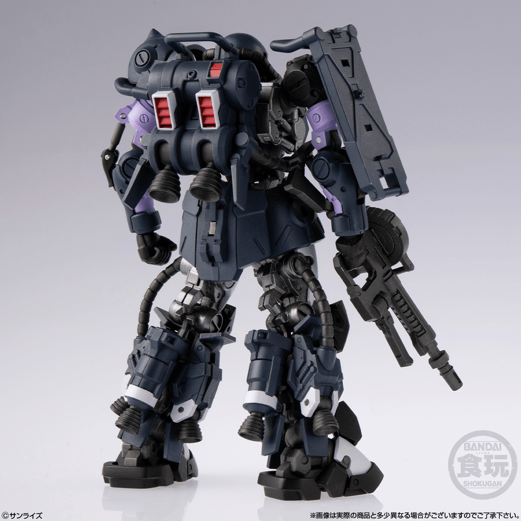 Zaku II High Mobility Type (Black Tri-Stars Custom) "Gundam", Bandai Shokugan Gundam Artifact PRO