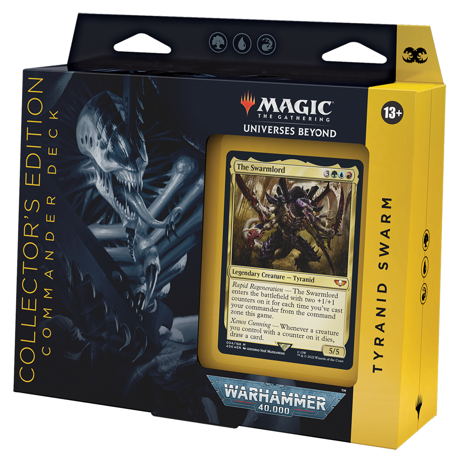 Universes Beyond: Warhammer 40.000 – Commander-Deck (Tyranidenschwarm – Sammler-Edition)