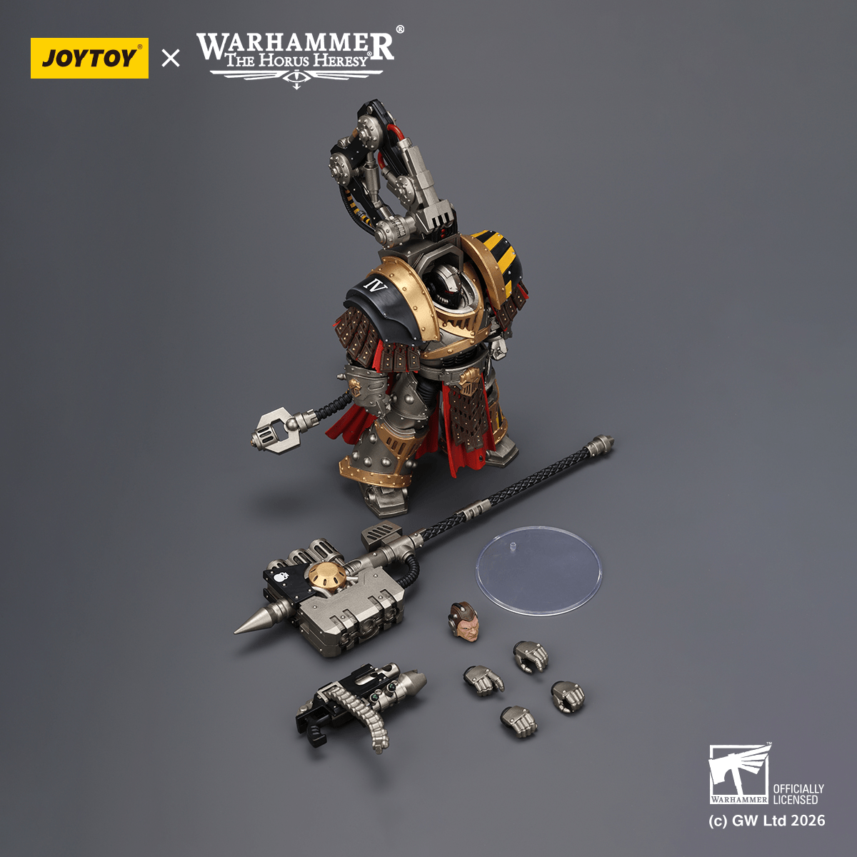 Iron Warriors Warsmithwith Graviton Crusher Hammer