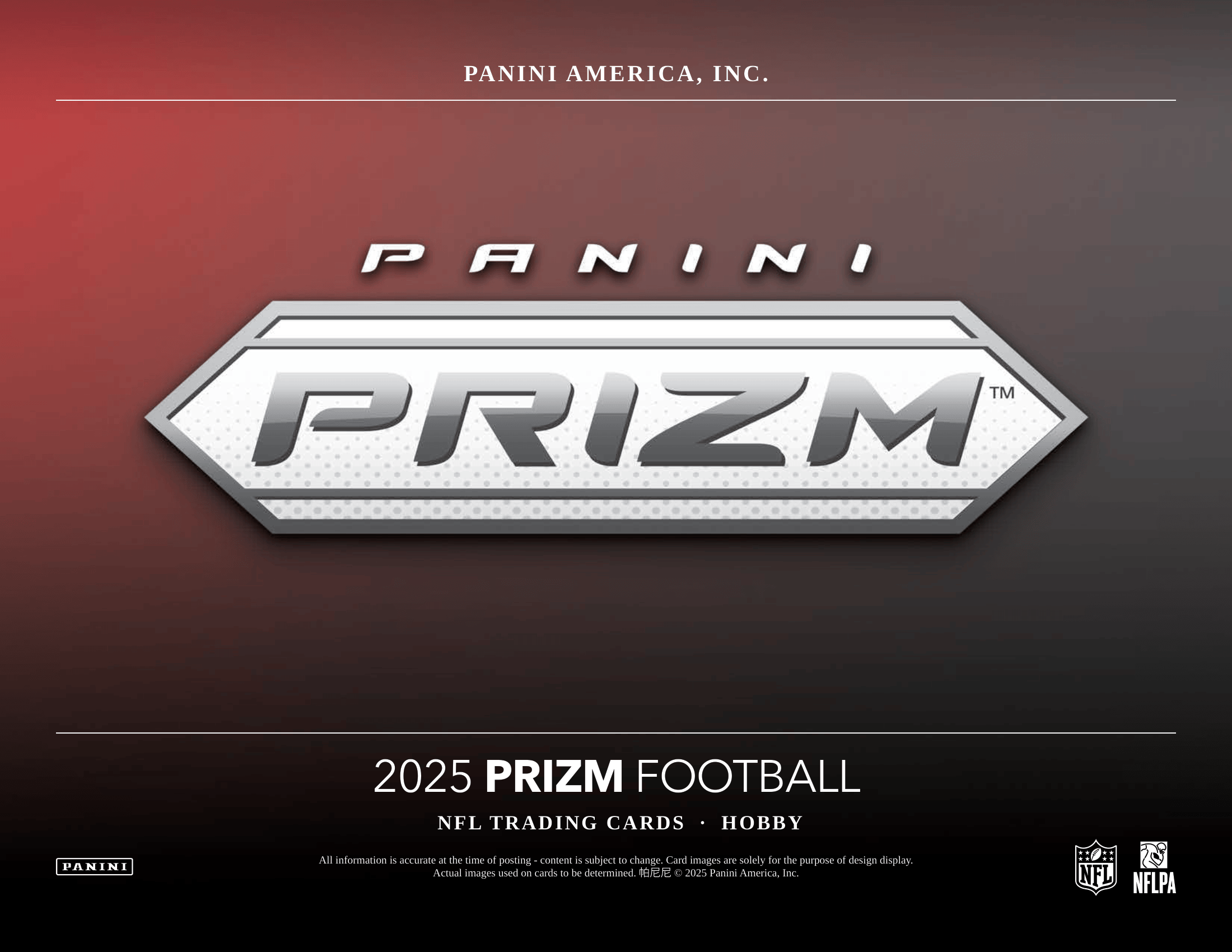 Panini - 2025 Prizm American Football (NFL) - Hobby Box