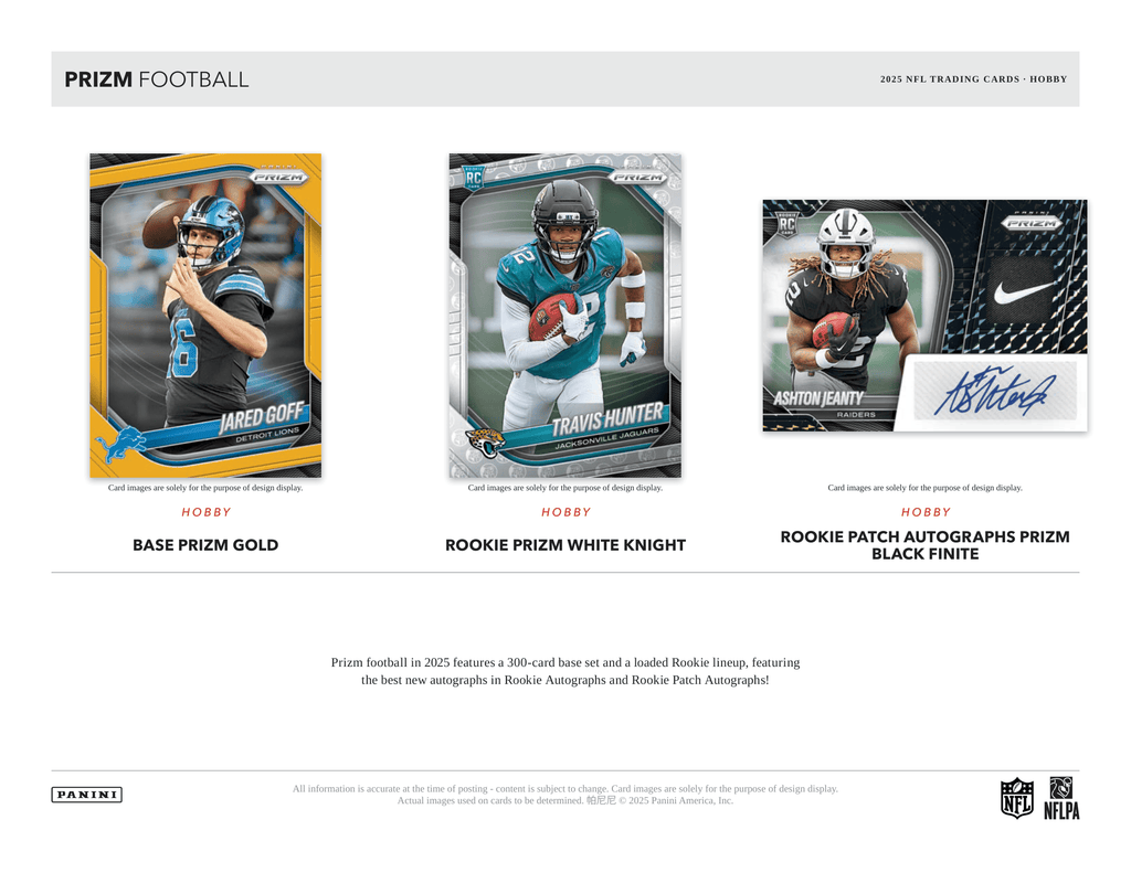 Panini - 2025 Prizm American Football (NFL) - Hobby Box