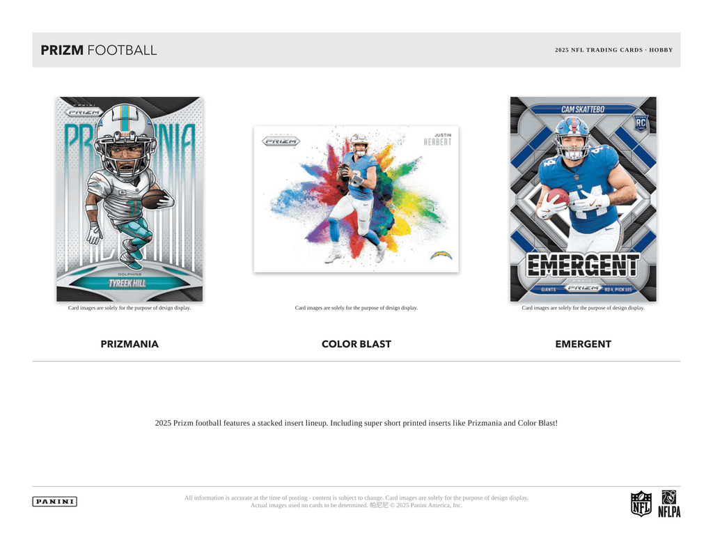 Panini - 2025 Prizm American Football (NFL) - Hobby Box