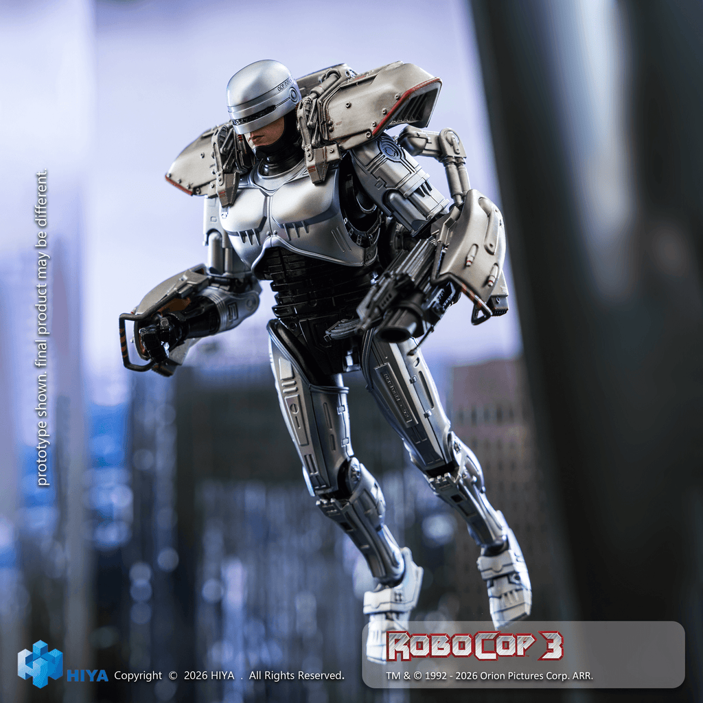 HIYA Exquisite Super Series 112 Scale 6.5 Inch RoboCop 3 RoboCop Action Figure