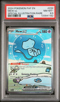 PSA 8.5 2024 POKEMON PAF EN-PALDEAN FATES #232 MEW ex SPECIAL ILLUSTRATION RARE