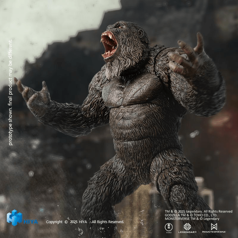 None Scale 6 Inch Godzilla King of the Monsters Kong 2.0 Action Figure