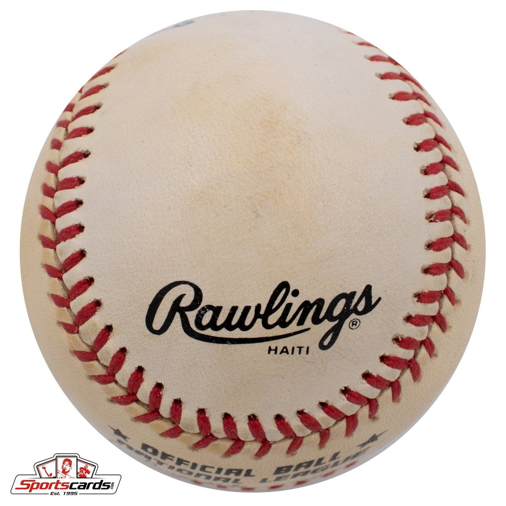 Mark Koenig (d. 1993) Single Signed Baseball 1927 NY Yankees Beckett BAS