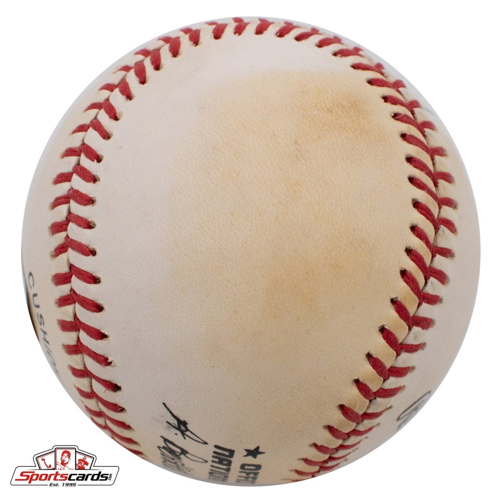 Mark Koenig (d. 1993) Single Signed Baseball 1927 NY Yankees Beckett BAS
