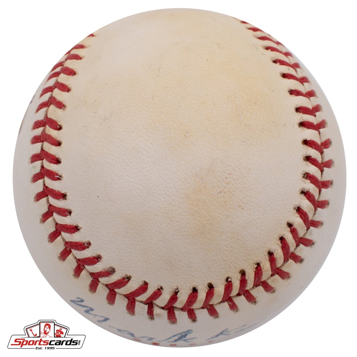 Mark Koenig (d. 1993) Single Signed Baseball 1927 NY Yankees Beckett BAS