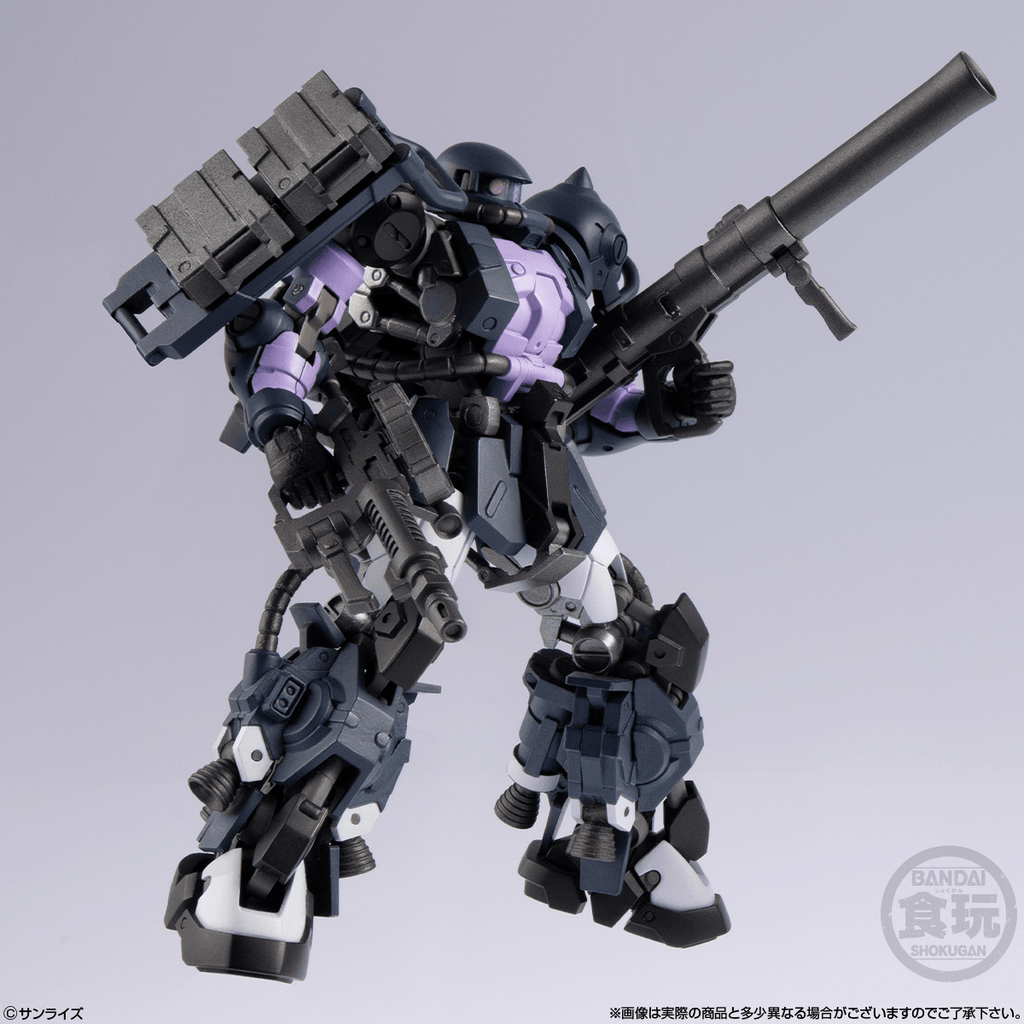 Zaku II High Mobility Type (Black Tri-Stars Custom) "Gundam", Bandai Shokugan Gundam Artifact PRO