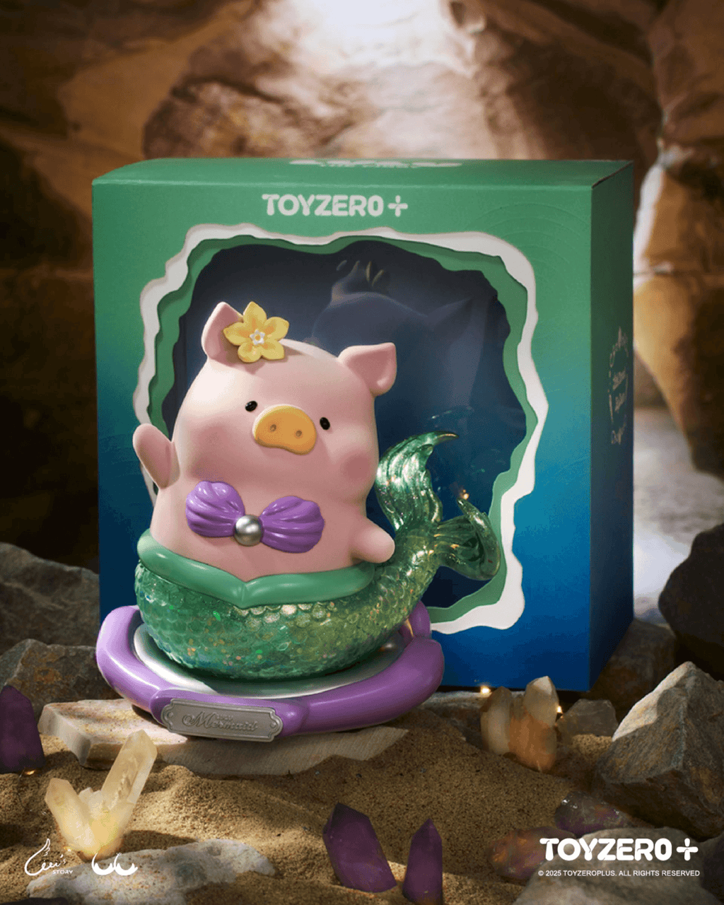 LuLu the Piggy - 2XL Mermaid