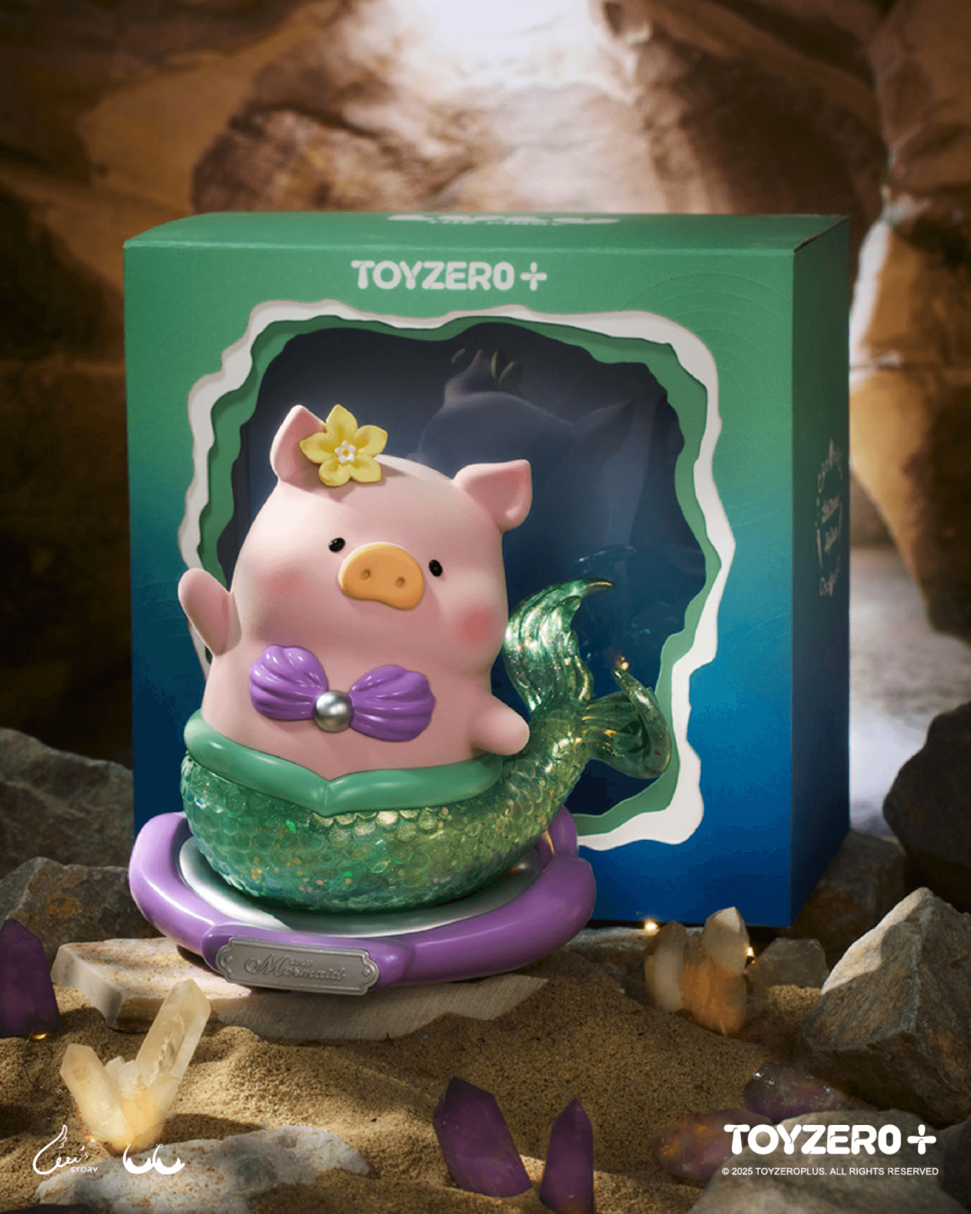 LuLu the Piggy - 2XL Mermaid