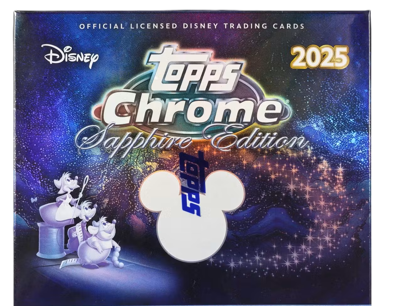 2025 Topps Disney Chrome Sapphire Hobby Box