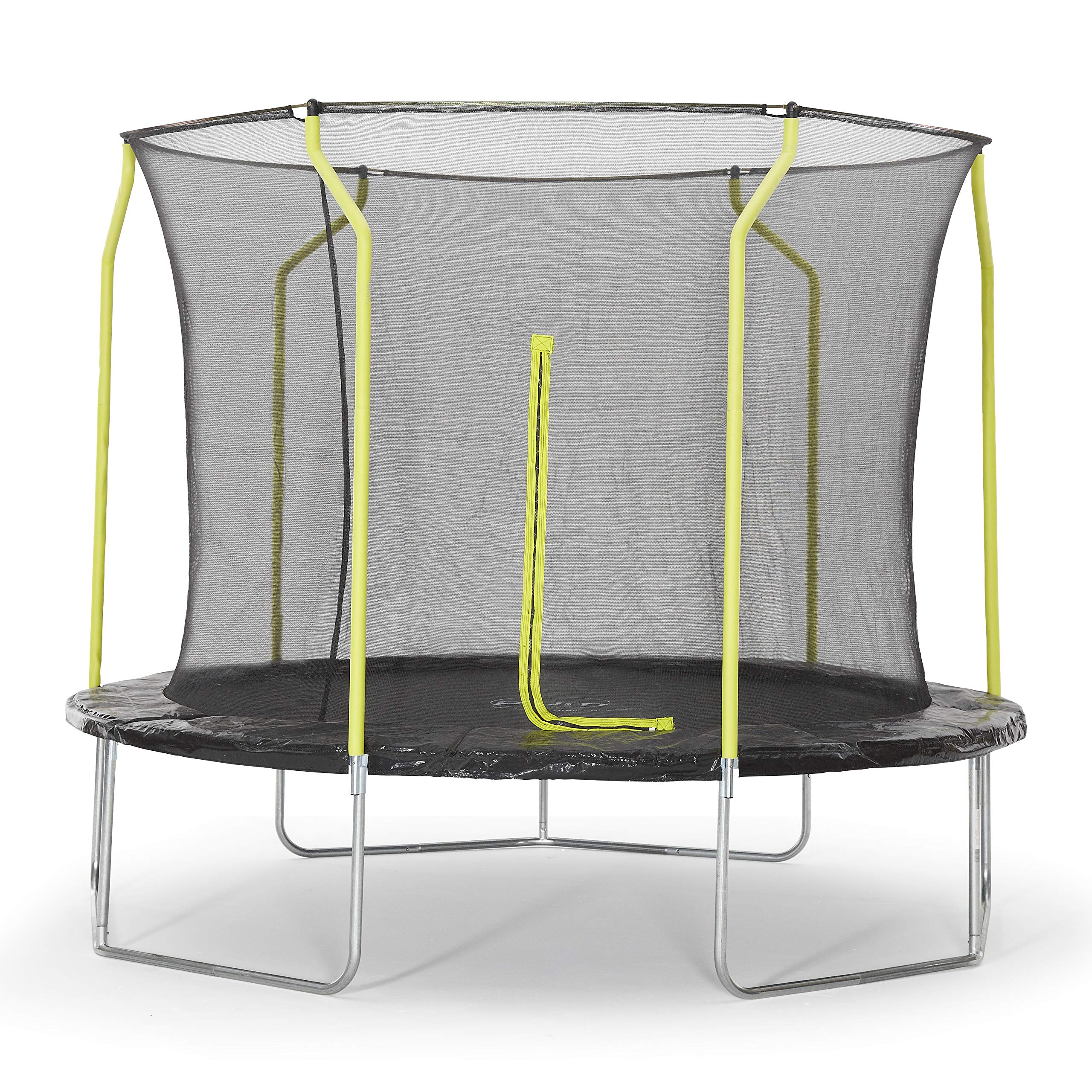 Plum 10 Feet Spring Safe Trampoline With Safety Net For Kids And Adults