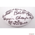 Incredible Bullet Bob Hayes Signed and Inscribed Football - JSA BAS Authentication